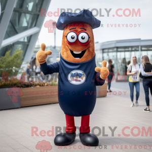 Mascot karakter van een...