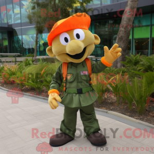 Mascot character of a...