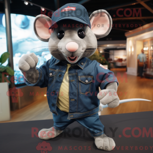 Mascottefiguur van een...