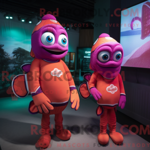 Mascot character of a...