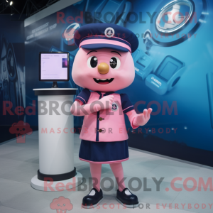 Mascot karakter van een...