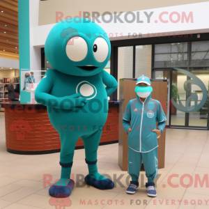 Postava maskota Teal...