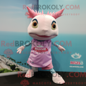 Mascot character of a...