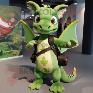 Olive Dragon mascotte...