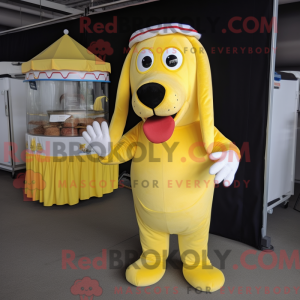 Mascot character of a Lemon...