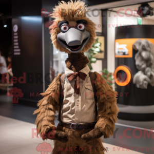 Mascot karakter van een...