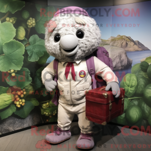 Mascot character of a...