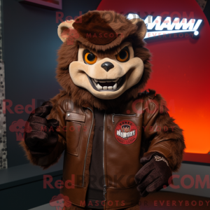 Mascot karakter van een...