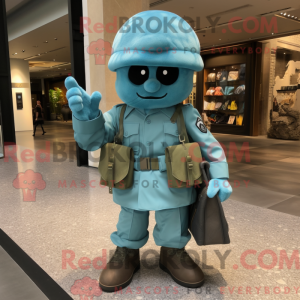Mascot karakter van een...