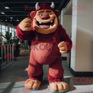 Mascot karakter van een...
