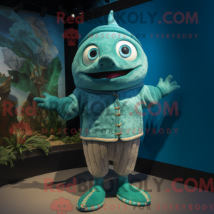 Maskot karakter af en...