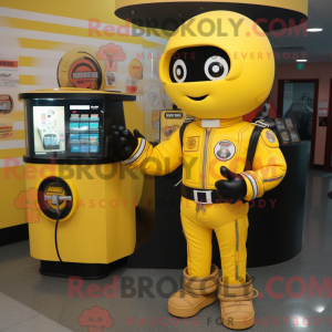 Mascot character of a...