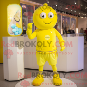 Mascottekarakter van een...
