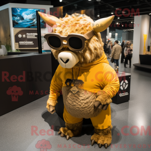 Mascot character of a Gold...