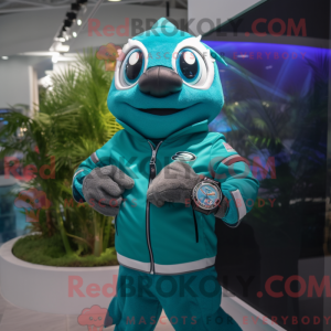 Mascottekarakter van een...