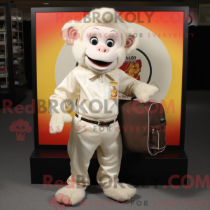 Mascot karakter van een...