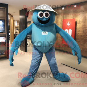 Postava maskota Teal Spider...