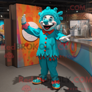 Mascot character of a...