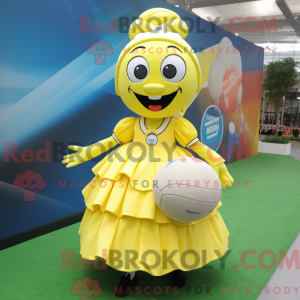 Mascot character of a Lemon...