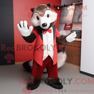 Mascot character of a Red...