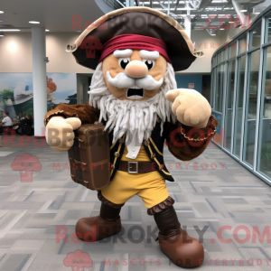 Mascot karakter van een...
