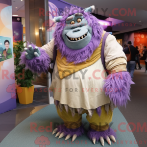 Mascot karakter van een...