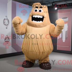Personnage mascotte d un...