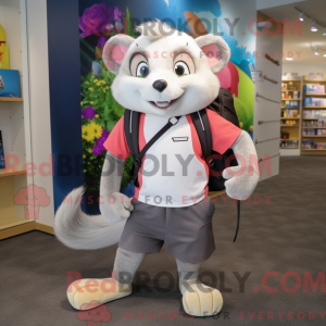Mascottefiguur van een...