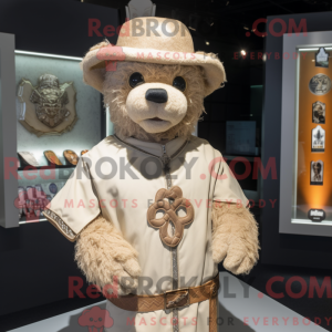 Mascottefiguur van een...