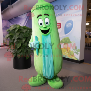 Mascot character of a Cyan...