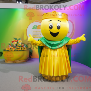 Personagem de máscara de um...
