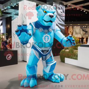 Personnage mascotte d un...