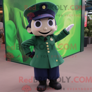 Mascottefiguur van een...