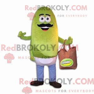 Mascot character of a Olive...