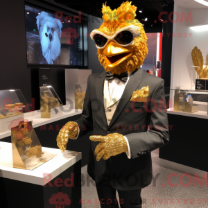 Mascottekarakter van een...
