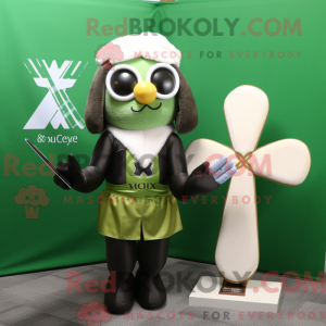 Mascotte karakter van een...