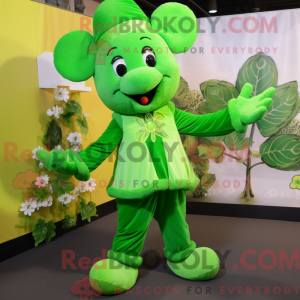 Mascot character of a Lime...
