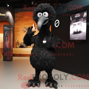Mascot character of a Black...