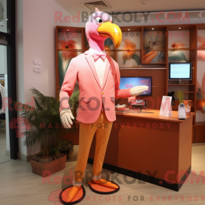 Personagem de máscara de um...
