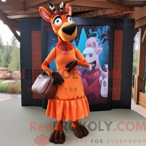 Mascot karakter van een...