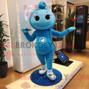 Mascot karakter van een...