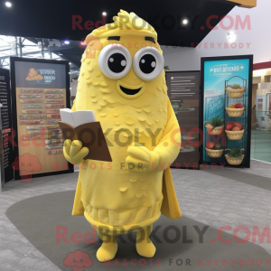 Mascot karakter van een...
