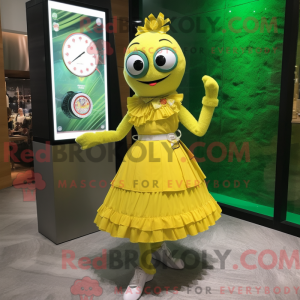 Mascot character of a Lemon...