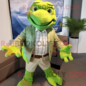Mascottekarakter van een...