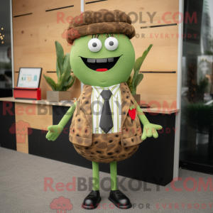 Mascottefiguur van een...