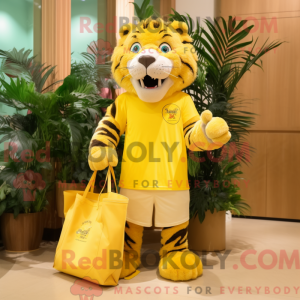Mascot character of a Lemon...
