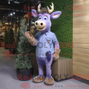 Mascot karakter van een...
