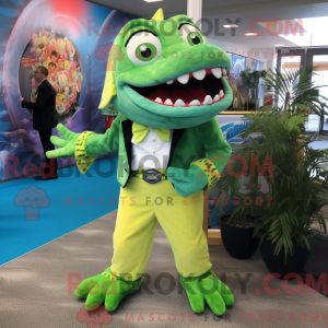 Mascot karakter van een...