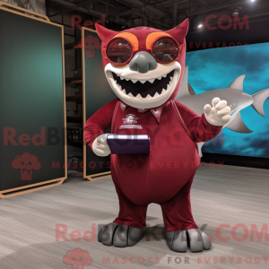 Mascot karakter van een...