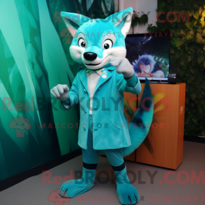 Mascot karakter van een...